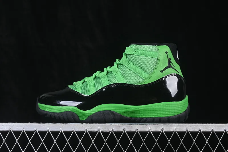All categories Air Jordan Jordan series basketball shoes Air Jordan 11 Air Jordan 11 Retro AJ11 Joe 11 black green CT8012-310